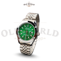 Rlx Two-Tone Green&Gold-Datejust