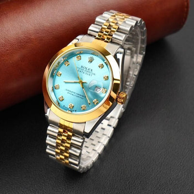 Rlx Two-Tone Blue&Gold-Datejust