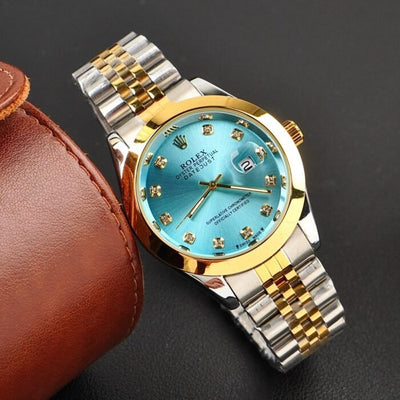 Rlx Two-Tone Blue&Gold-Datejust