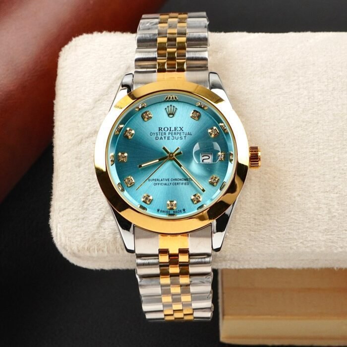 Rlx Two-Tone Blue&Gold-Datejust