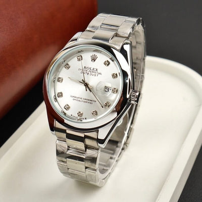 Rlx White Oyster Perpetual Datejust