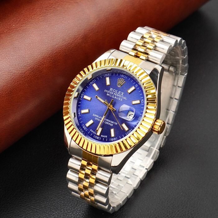 Rlx Two-Tone Blue&Gold-Datejust
