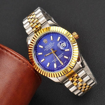 Rlx Two-Tone Blue&Gold-Datejust