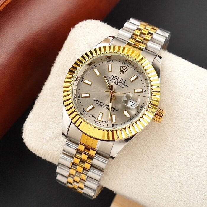 Rlx Two-Tone Beige&Gold-Datejust