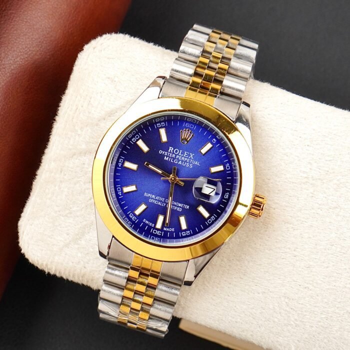 Rlx Two-Tone Blue&Gold-Datejust