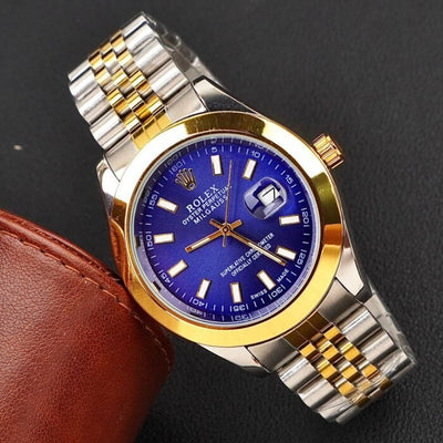 Rlx Two-Tone Blue&Gold-Datejust