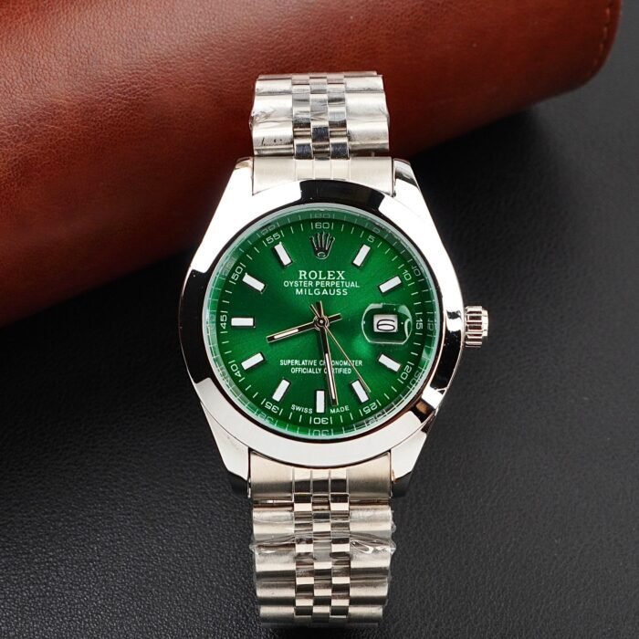 Rlx Two-Tone Green&Gold-Datejust