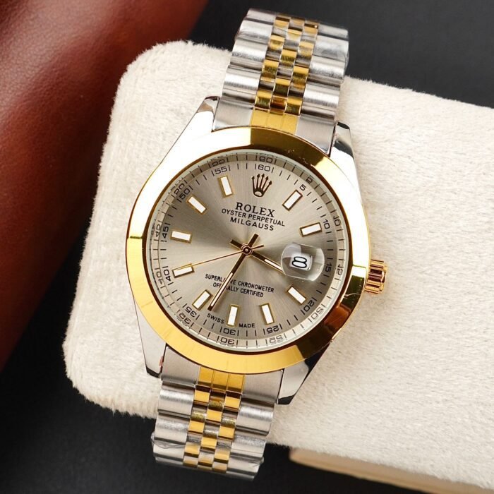 Rlx Two-Tone Beige&Gold-Datejust