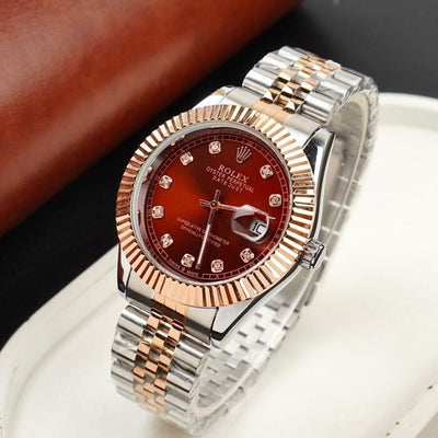 Rlx Two-Tone Red&Gold-Datejust