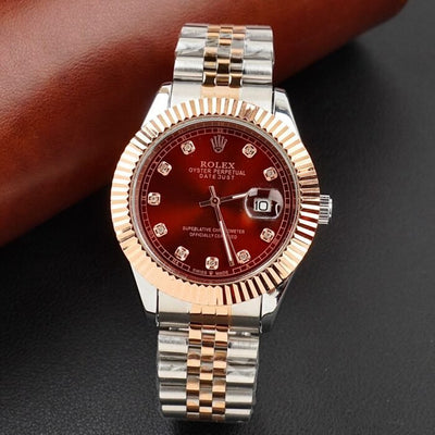 Rlx Two-Tone Red&Gold-Datejust