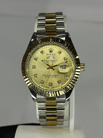 RLX Gold-Tone & Silver-Tone Stainless Steel Watch - Date Display