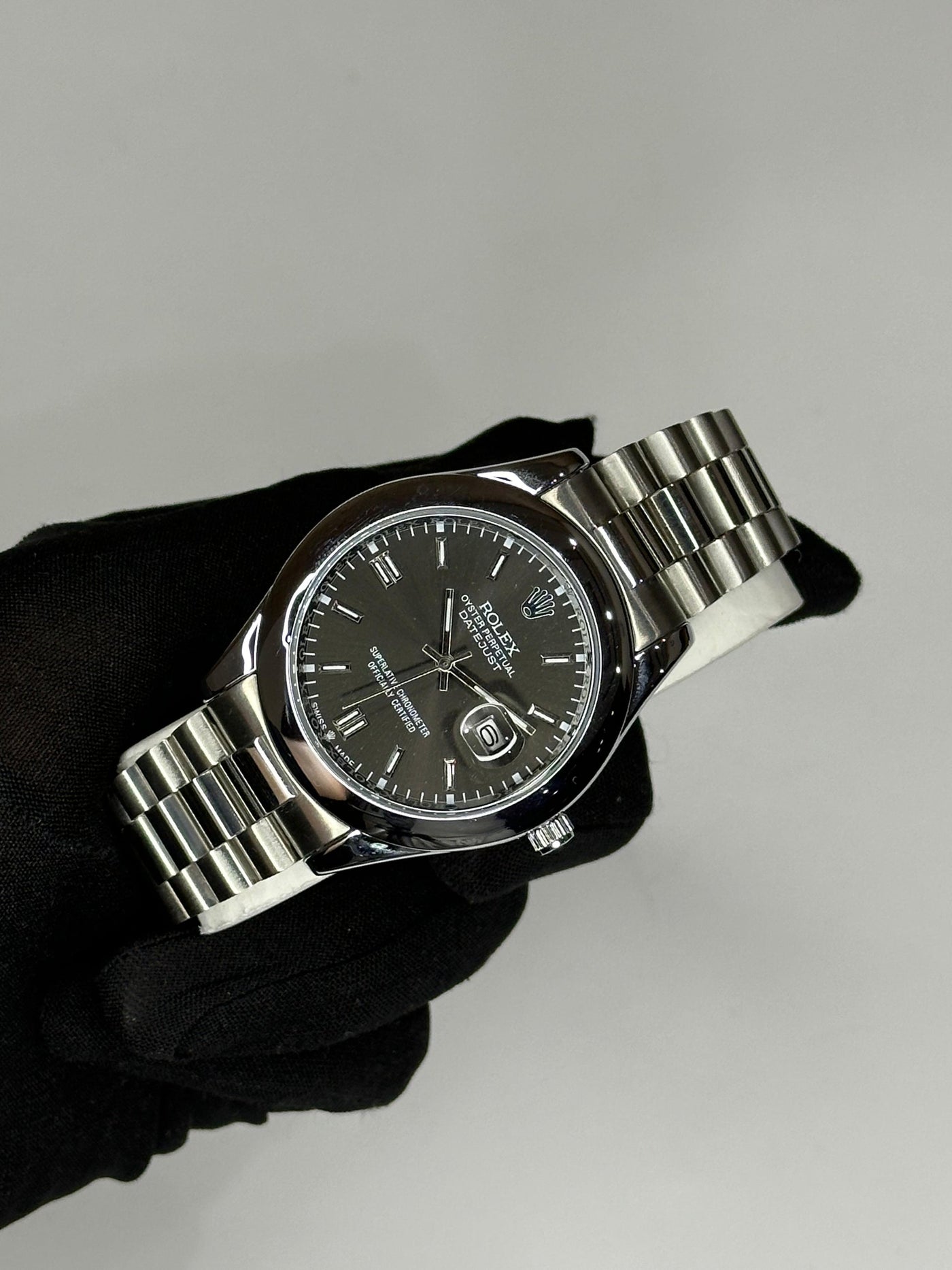 Rlx Black Oyster Perpetual Datejust