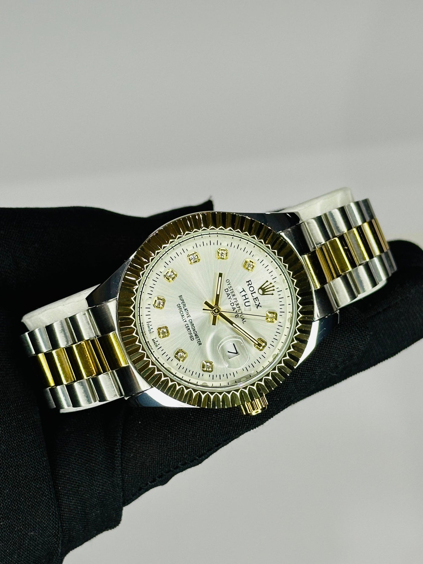 RLX Gold-Tone & Silver-Tone Stainless Steel Watch - Date Display