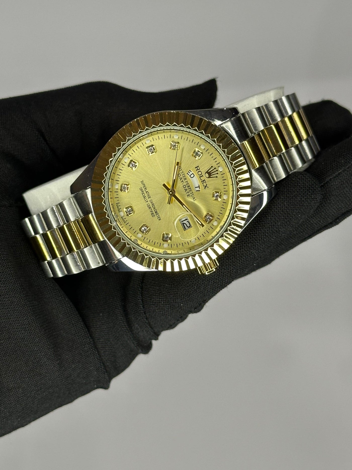 RLX Gold-Tone & Silver-Tone Stainless Steel Watch - Date Display