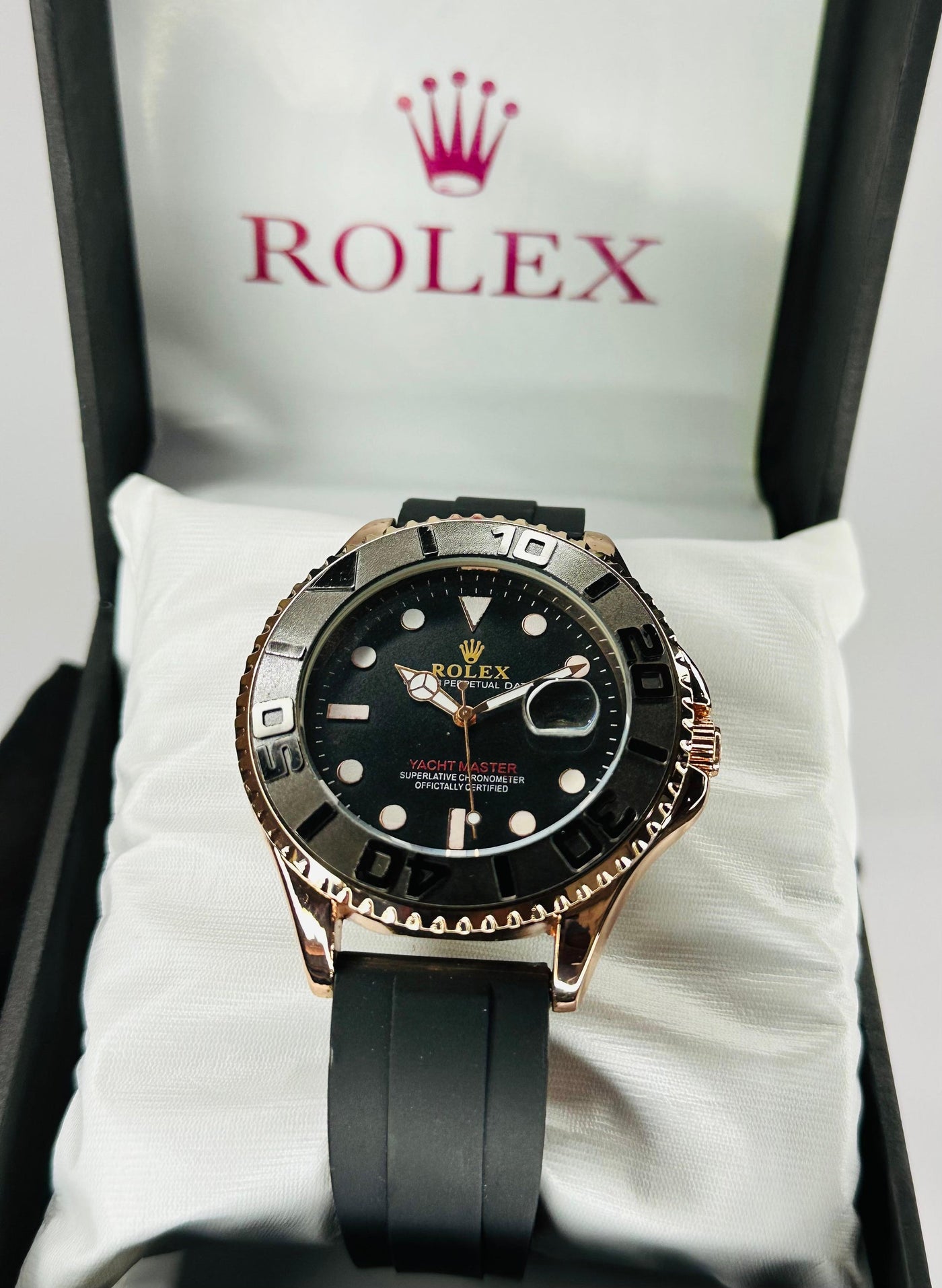 Rlx Black Yacht-Master Datejust