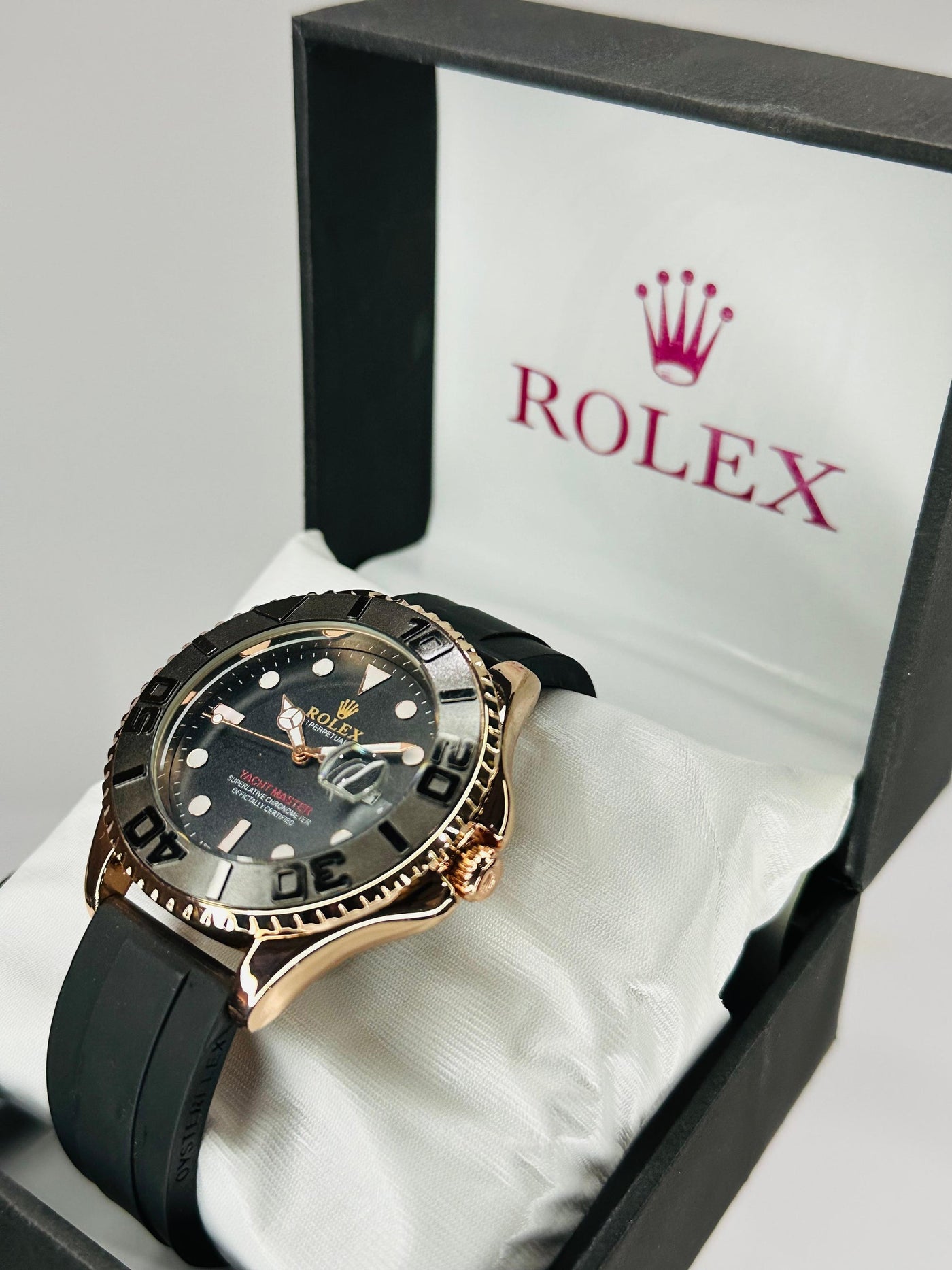 Rlx Black Yacht-Master Datejust