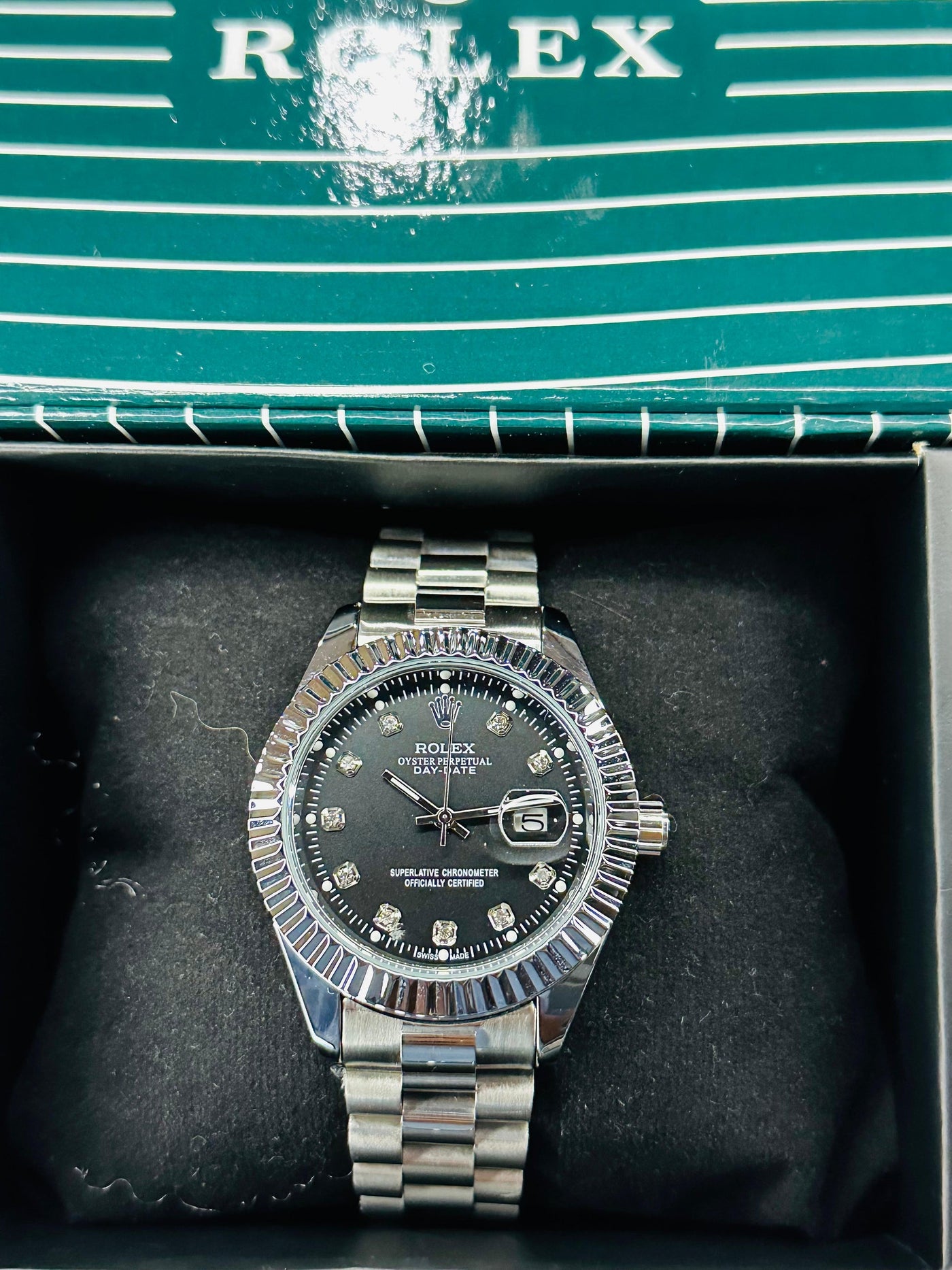 Rlx Black Oyster Perpetual Datejust