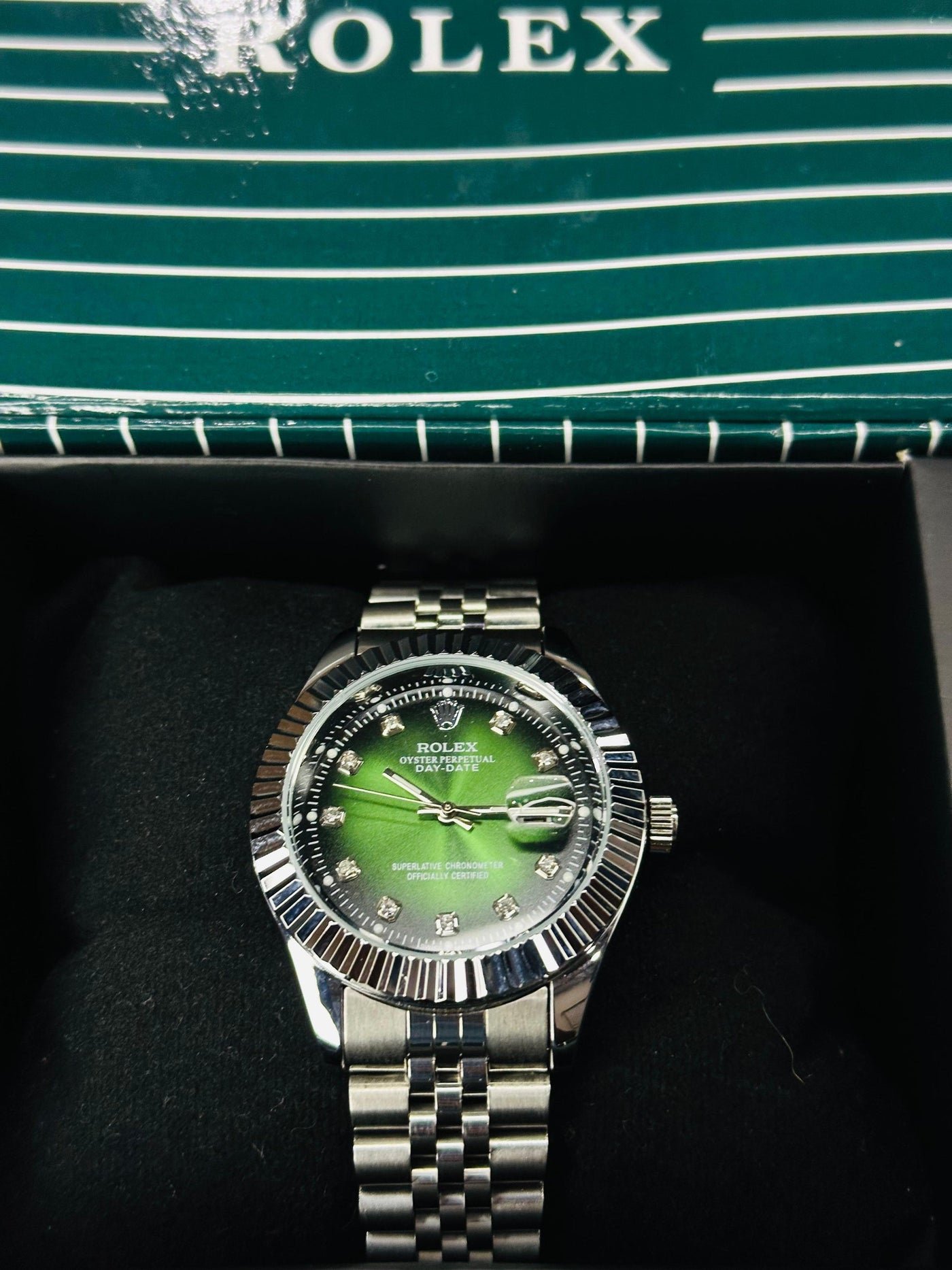 Rlx Green Oyster Perpetual Milgauss