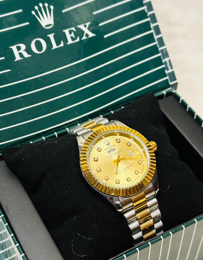 RLX Gold-Tone & Silver-Tone Stainless Steel Watch - Date Display