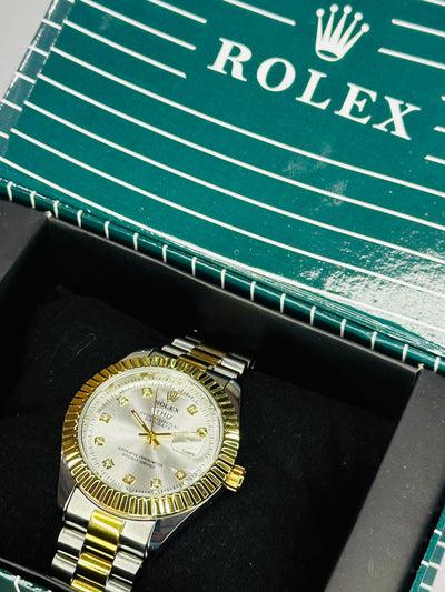 RLX Gold-Tone & Silver-Tone Stainless Steel Watch - Date Display