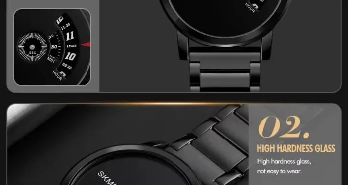 Black Sk-mei 1260 Quartz