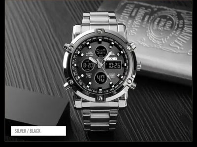 White Sk-mei 1389 Analog & Digital