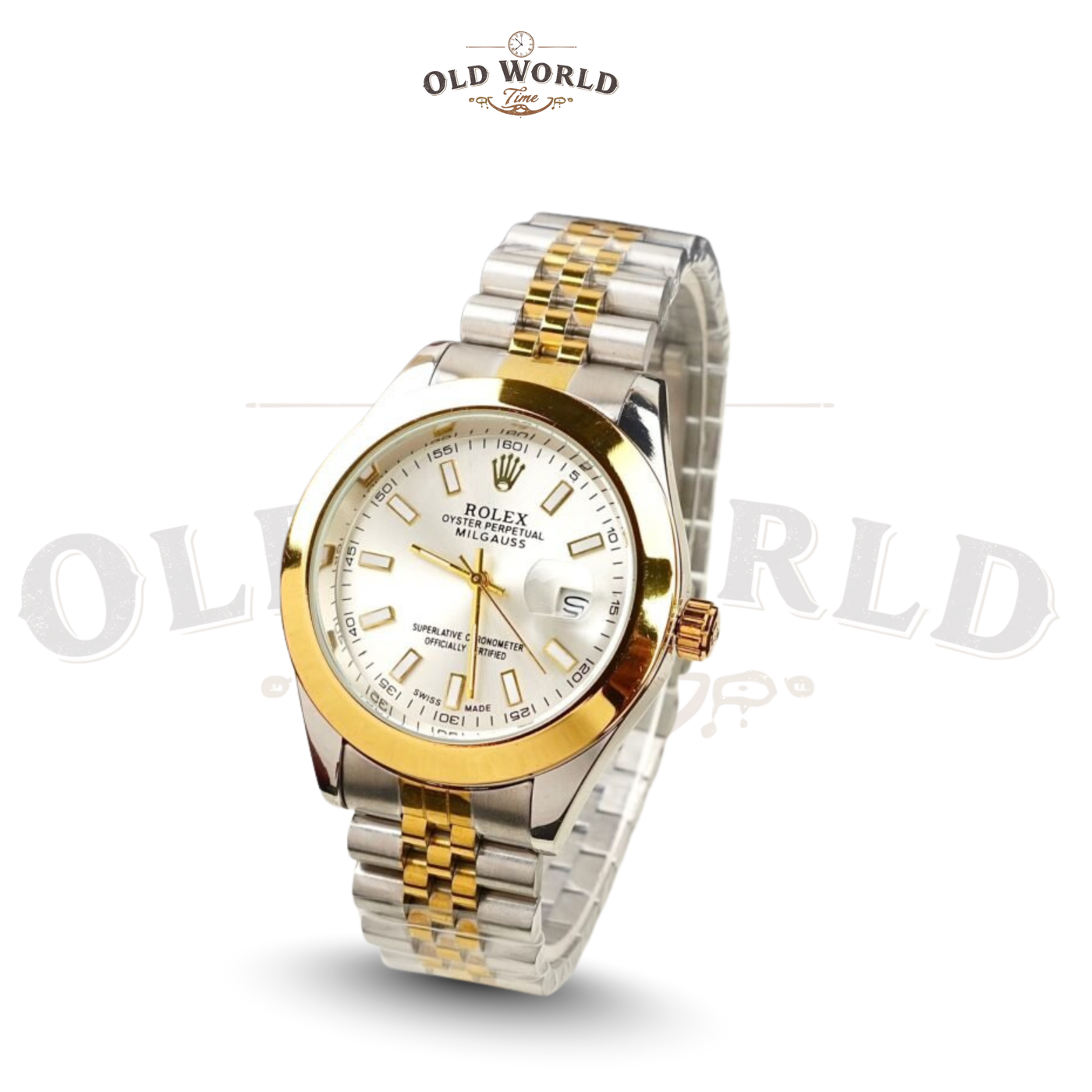 Rlx Two-Tone Silver&Gold-Datejust