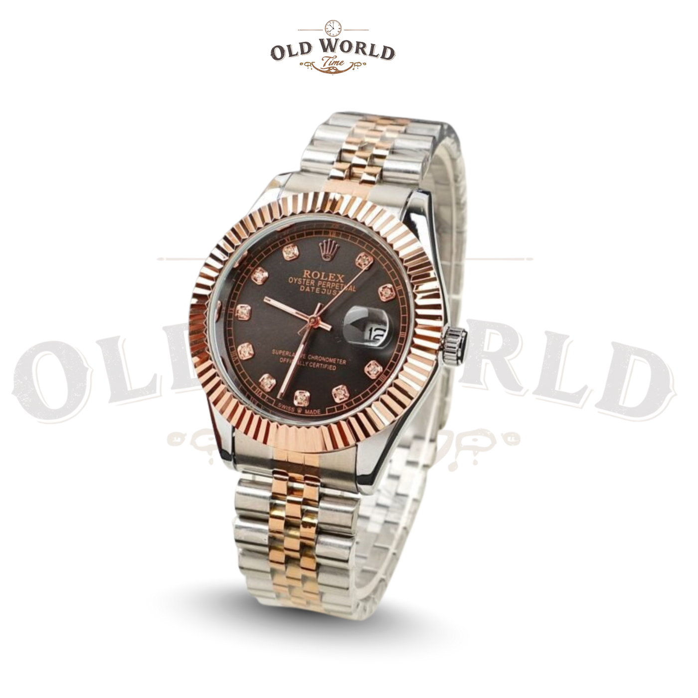 Rlx Two-Tone Rose&Silver-Datejust