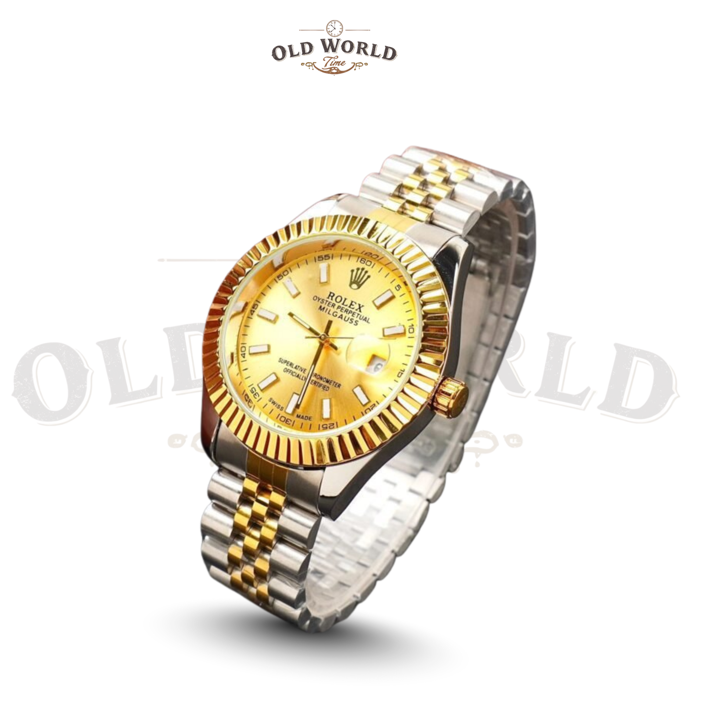 Rlx Two-Tone Golden&Silver-Datejust