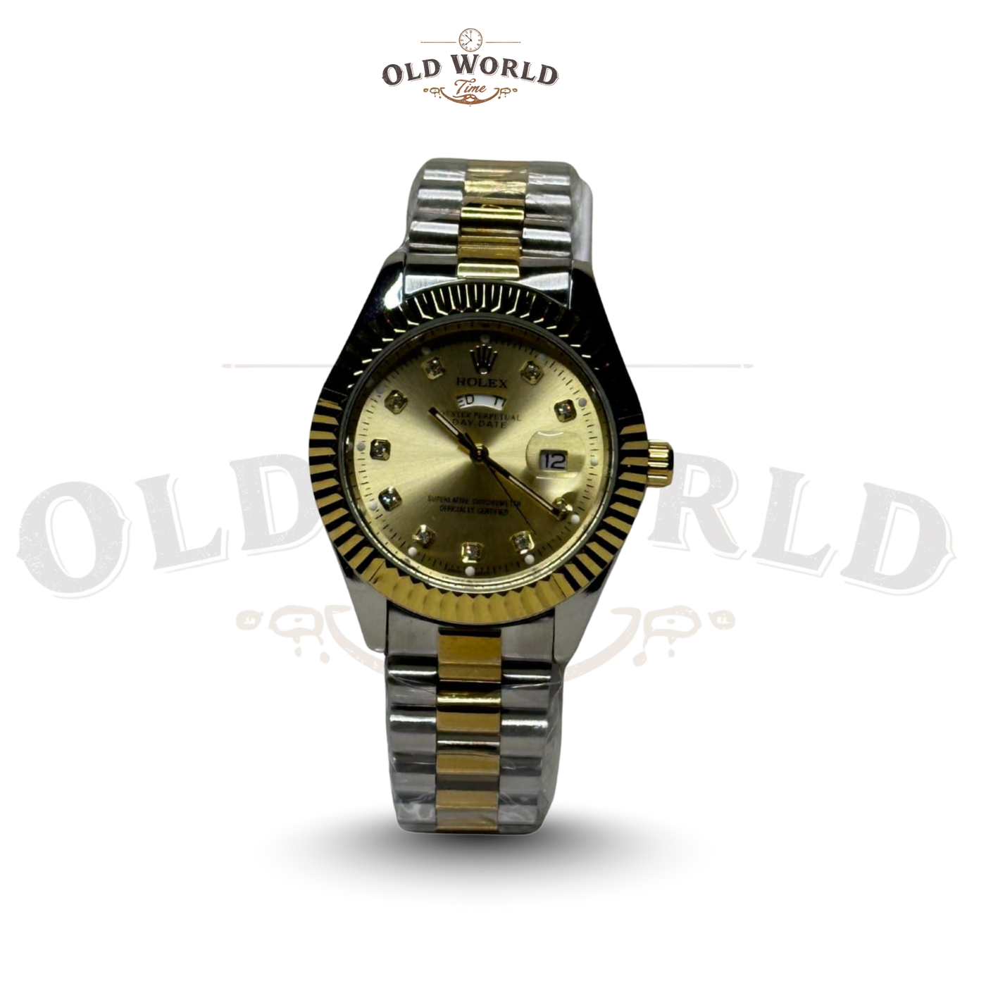 RLX Gold-Tone & Silver-Tone Stainless Steel Watch - Date Display