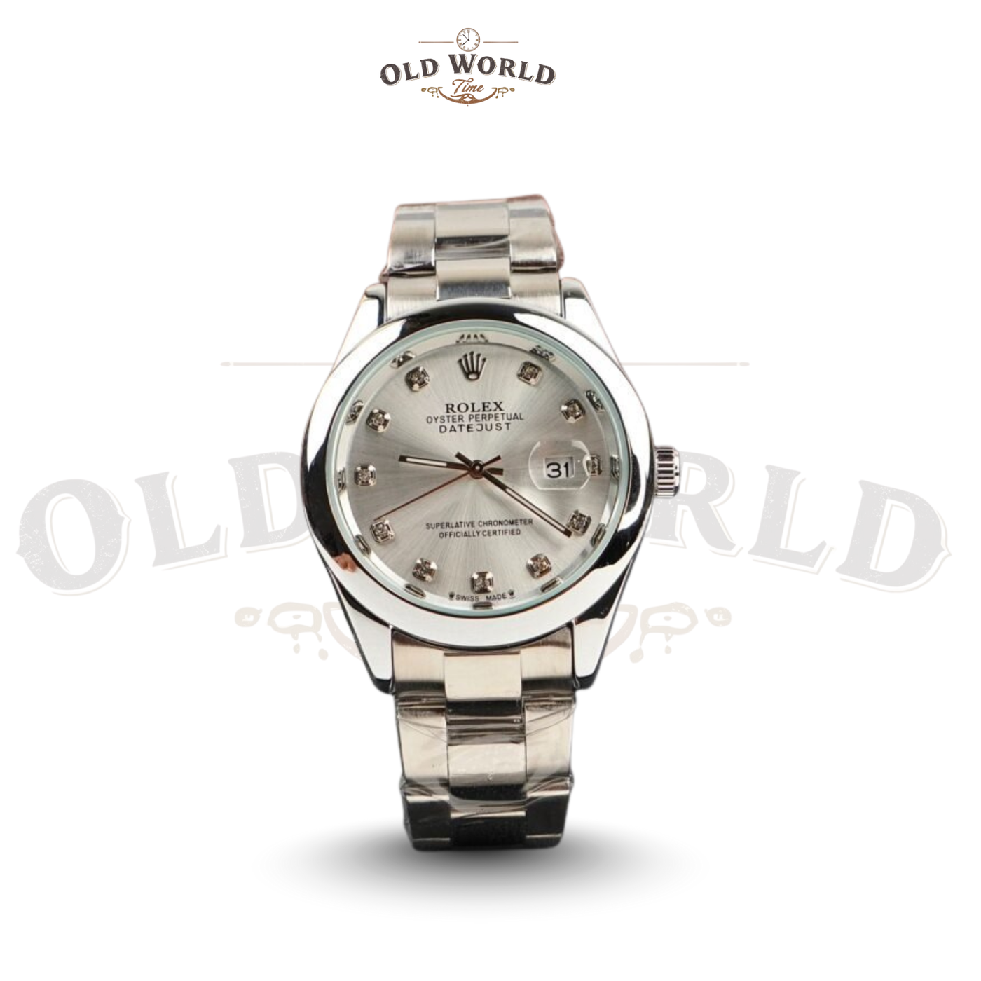 Rlx White Oyster Perpetual Datejust