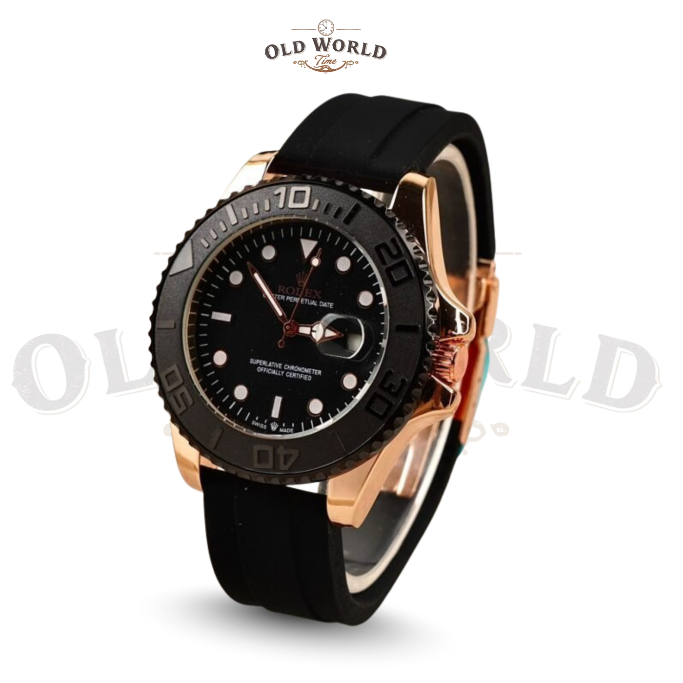 Rlx Black Yacht-Master Datejust