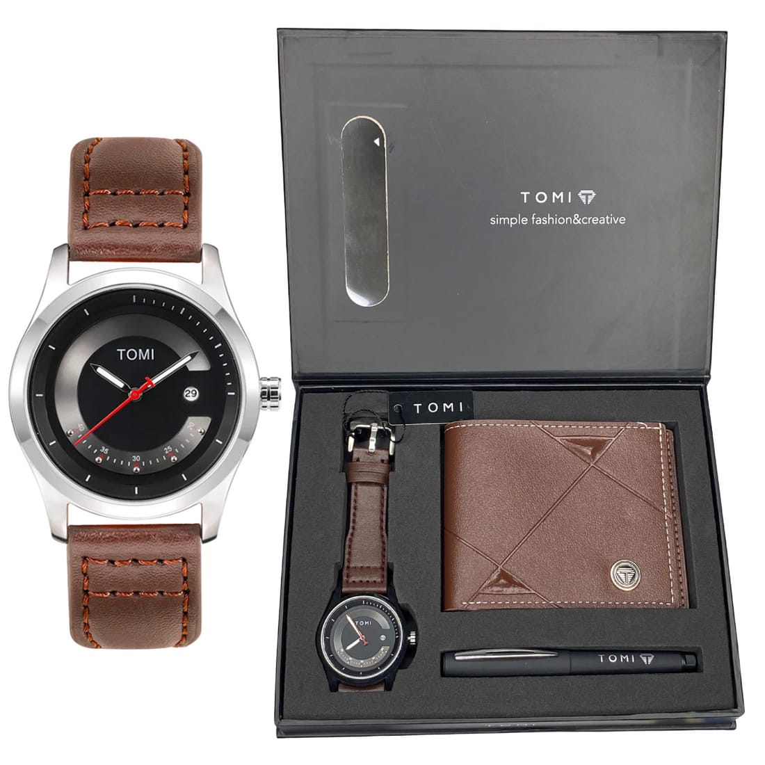 To-mi T099 Quartz With Gift Box