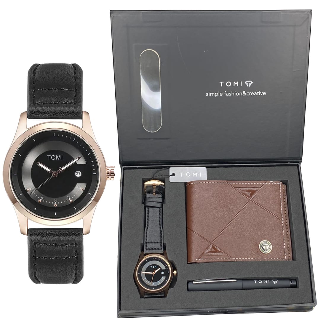 To-mi T099 Quartz With Gift Box