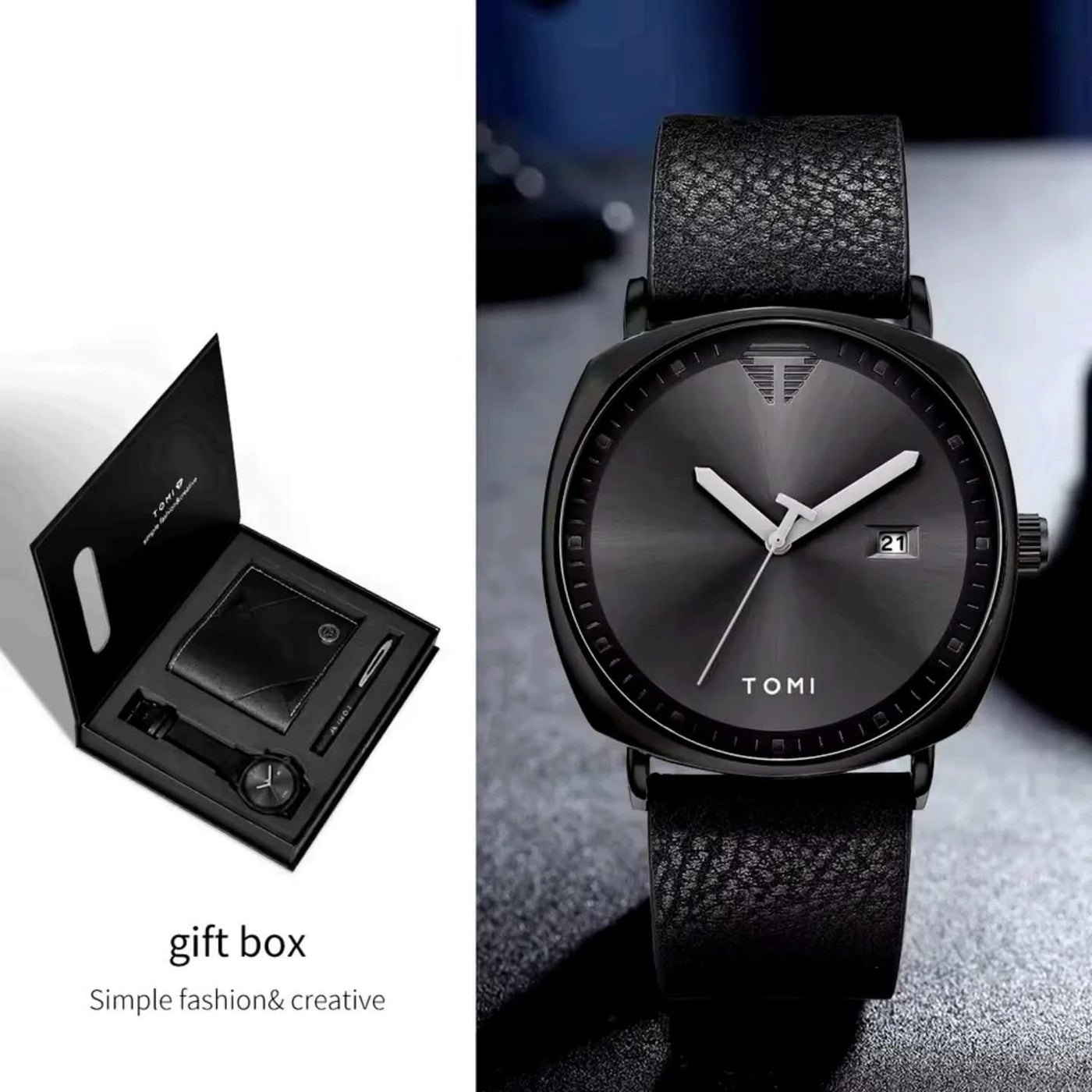 To-mi T-044 Quartz With Gift Box