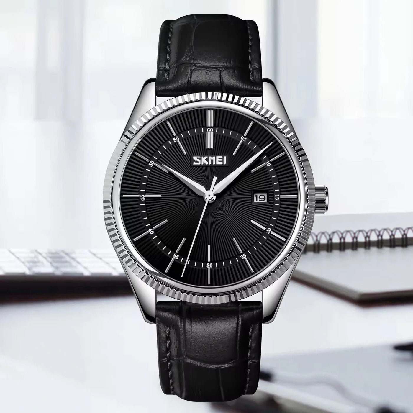 Black SK-MEI 9298 Quartz