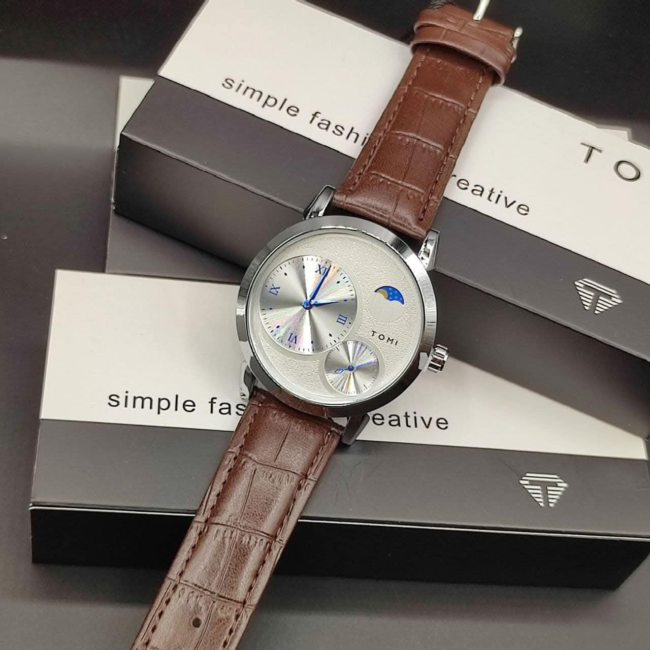 To-mi T-236 Moon Edition Chronograph with Gift Box