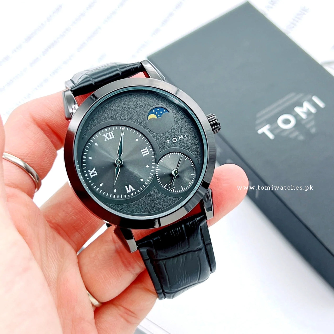 To-mi T-236 Moon Edition Chronograph with Gift Box