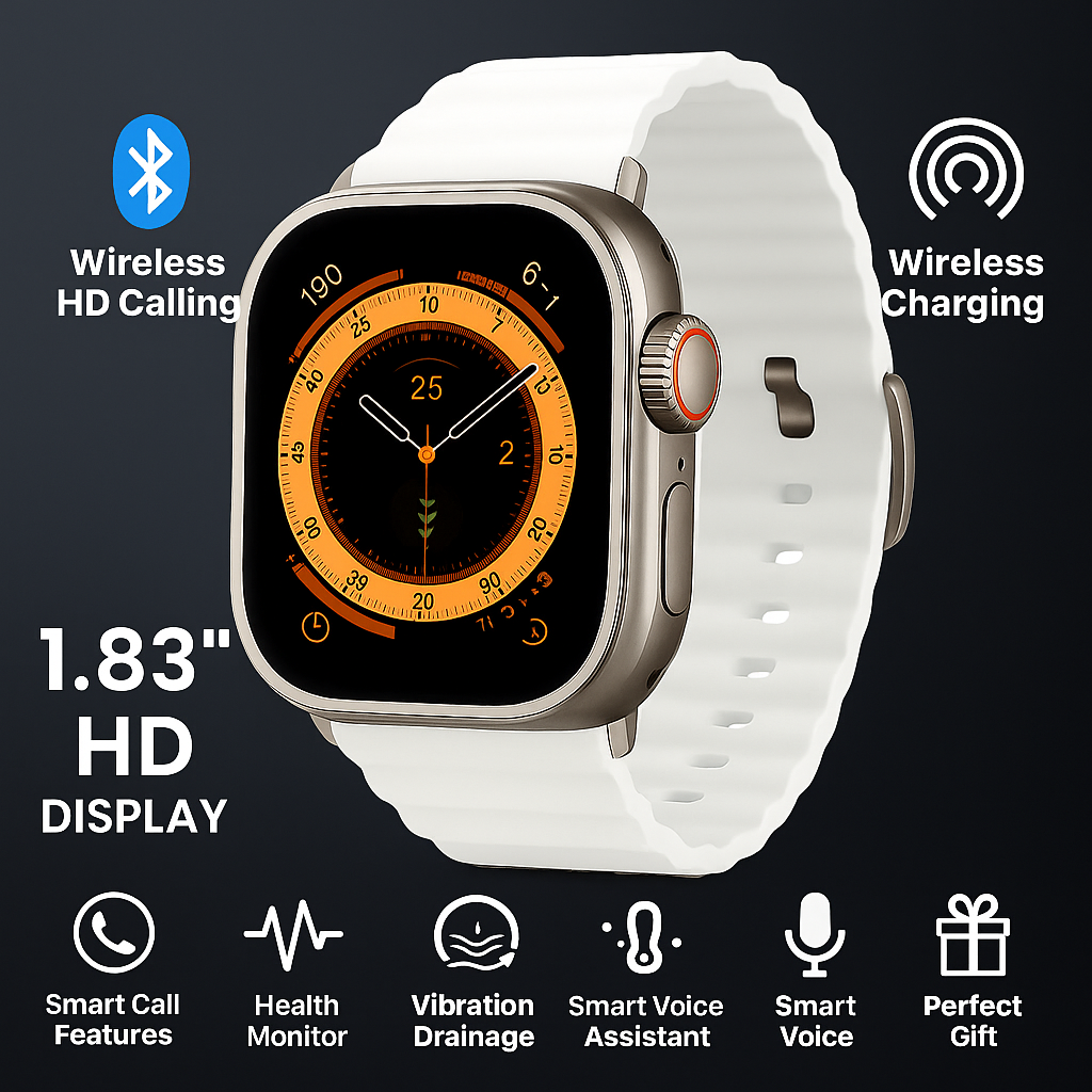 T900 Ultra 2 Smart Watch White