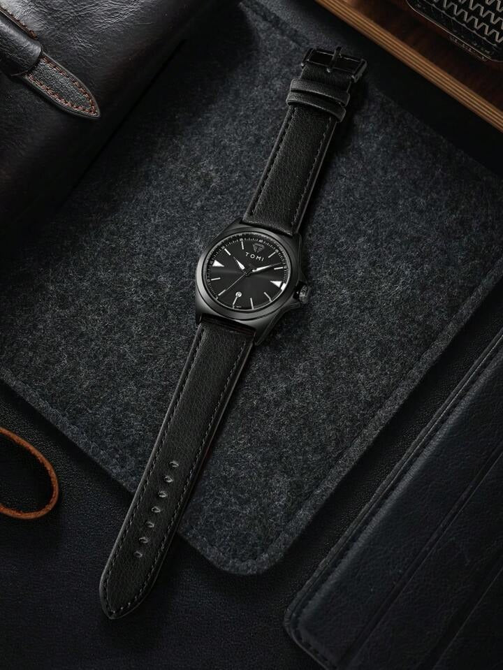 To-mi T-041 Business Watch Date Quartz With Gift Box