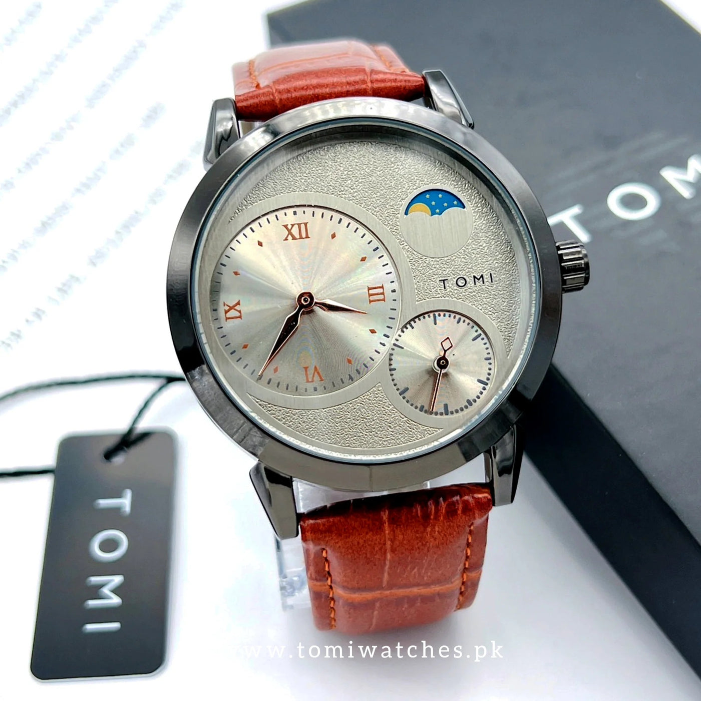 To-mi T-236 Moon Edition Chronograph with Gift Box