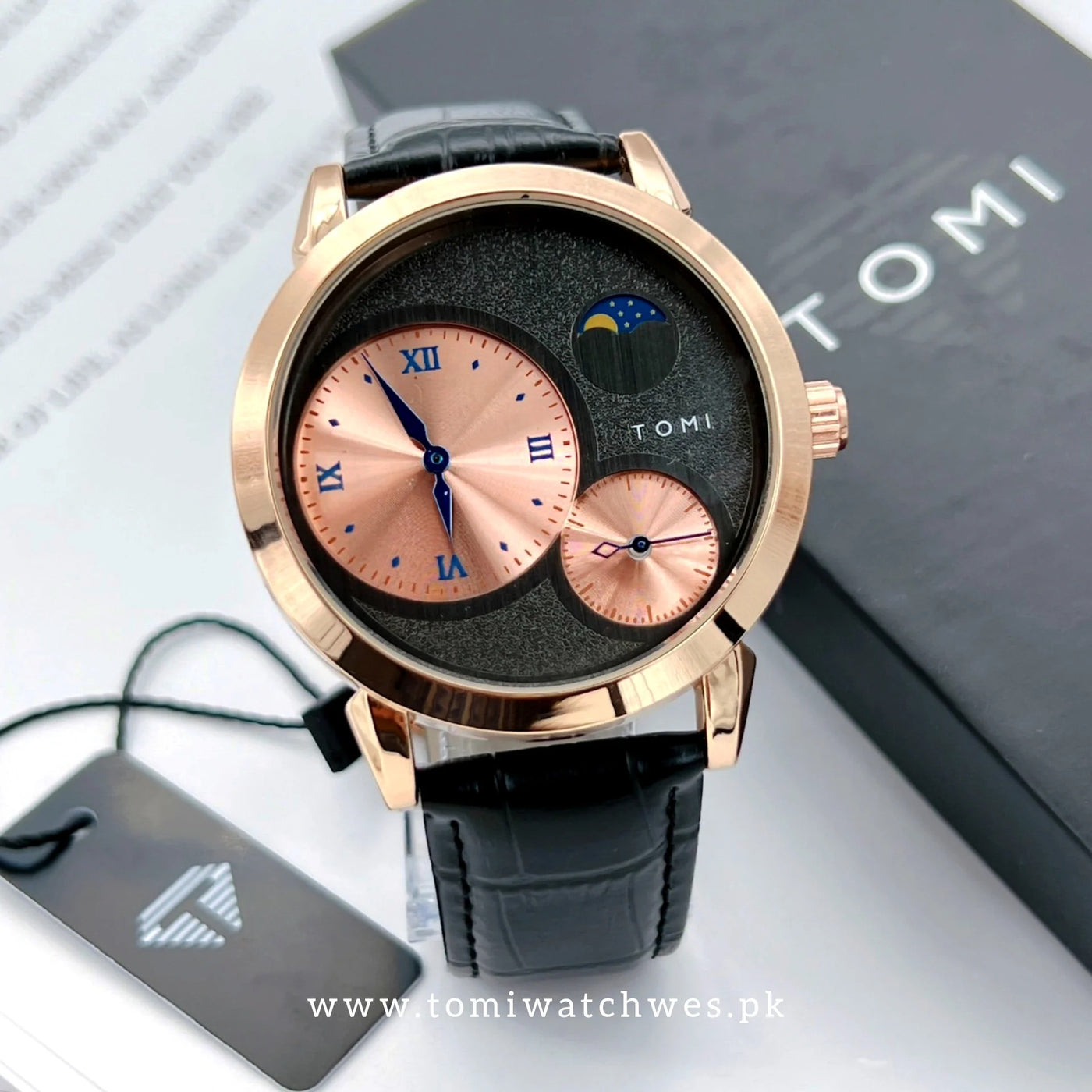 To-mi T-236 Moon Edition Chronograph with Gift Box